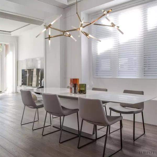 Lampa wisząca Agnes w nowoczesnym stylu z modułowym designem