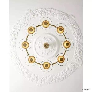 Lampa wisząca Blossi w stylu nowoczesnym z sześcioma źródłami światła