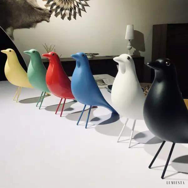 Lampa dekoracyjna Eames House Bird czarna z żywicy