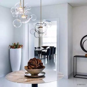 Lampa Wisząca Bolle Żyrandol w Stylu Bąbelkowym