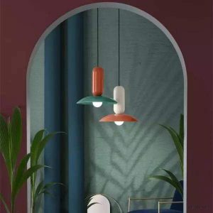 Lampa wisząca Macfree stylowa metalowa oprawa