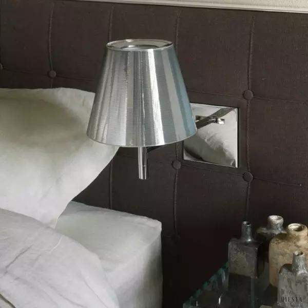 Lampa ścienna KTribe W metalowa z abażurem w stylu nowoczesnym
