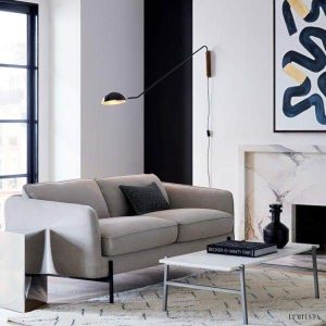 Lampa ścienna Swing Dome w nowoczesnym stylu minimalistycznym