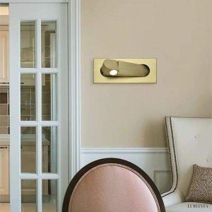 Lampka nocna LED Digit z ruchomą głowicą ścienna