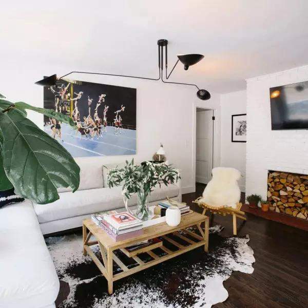 Obeji - Lampa sufitowa stylowa z regulowanym kloszem