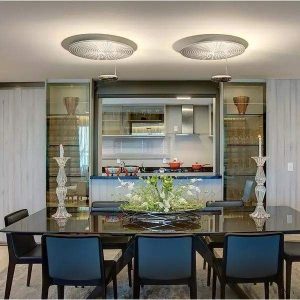 Lampa sufitowa Droplet w stylu nowoczesnym złota 60cm