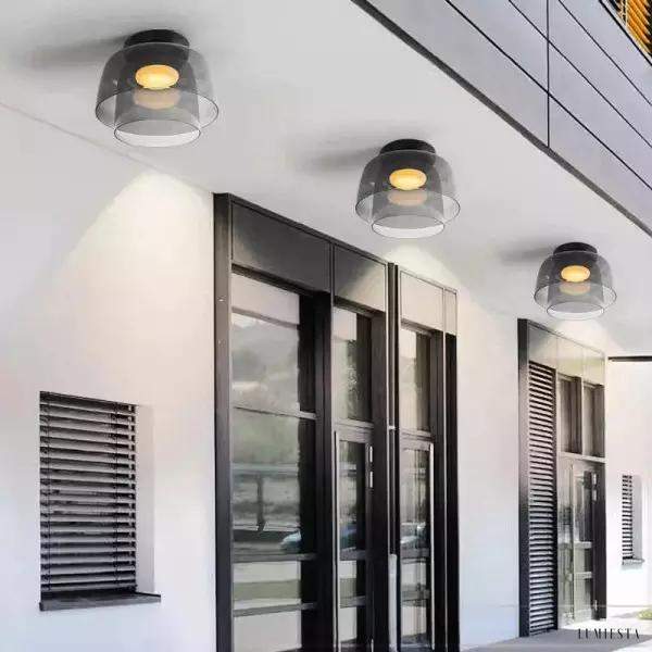 Lampa sufitowa Morandi Glass z warstwowym designem