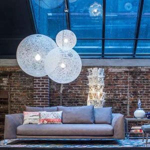 Lampa wisząca Mana efektowny design z polimeru