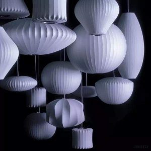 Lampa Wisząca Bib z geometrycznym wzorem krzyżowym