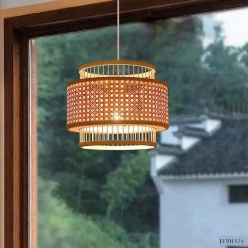 Lampa wisząca Zen Wabi-sabi w stylu azjatyckim