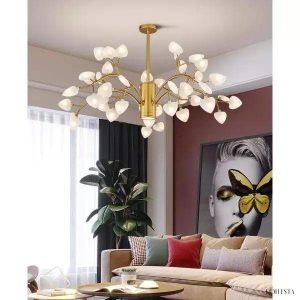 Lampa wisząca HEART w kształcie serca z metalowymi ramionami