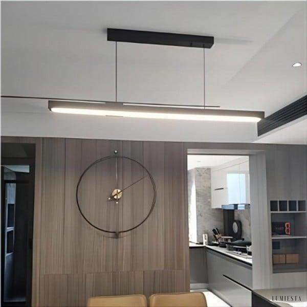 Lampa wisząca LED metalowa pozioma industrialna 60 80 100 120 cm