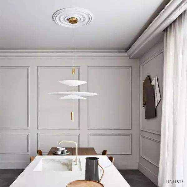 Itiwi – lampa wisząca w nowoczesnym stylu - wielowarstwowa