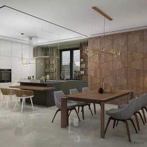 Lampa wisząca Wera w nowoczesnym stylu geometrycznym