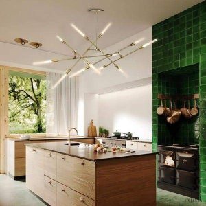 Lampa wisząca Dori w nowoczesnym stylu z modulowanym designem