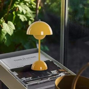 Stylowa Lampka Stołowa Bloom L9 z Dimmowaniem