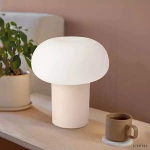Lampka stołowa w stylu nowoczesnym Mushroon Dejsa