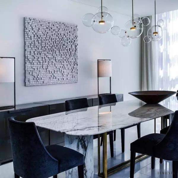 Lampa Wisząca Bolle Żyrandol w Stylu Bąbelkowym