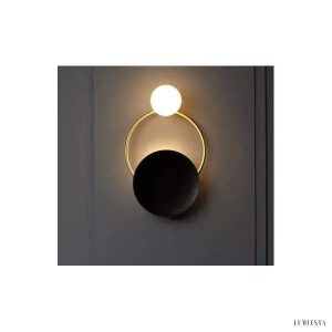 Luksusowa lampa ścienna GRISK w stylu geometrycznym