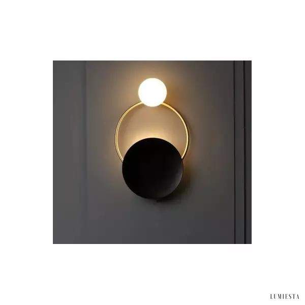 Luksusowa lampa ścienna GRISK w stylu geometrycznym