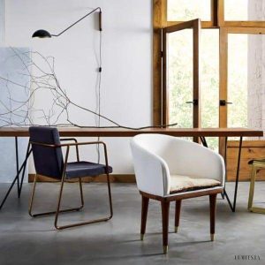 Lampa ścienna Swing Dome w nowoczesnym stylu minimalistycznym