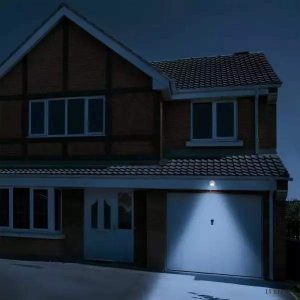 Lampa LED naścienna z czujnikiem ruchu nowoczesny design