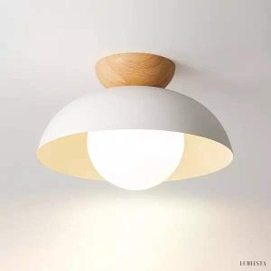 Lampa sufitowa Scandinavian z żyrandolem w stylu nordyckim