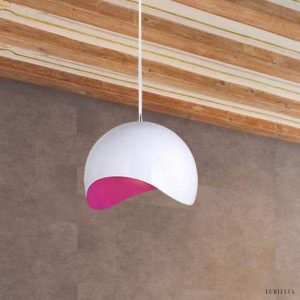 Nowoczesna lampa wisząca kuli eggshell w stylu minimalistycznym