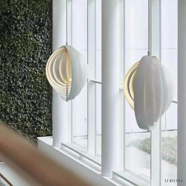 Lampa Wisząca Moon Kształt Księżyca