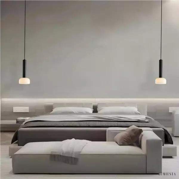 image_8-125.jpg Nowoczesna włoska lampa wisząca minimalistyczna z kloszem szklanym