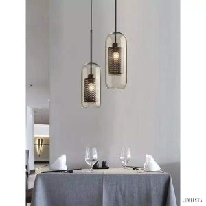 Lampa wisząca ze szkła Wind w stylu nowoczesnym