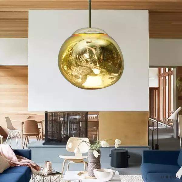 Lampa Wisząca Eloru w Stylu Nowoczesnym Efekt Lawy