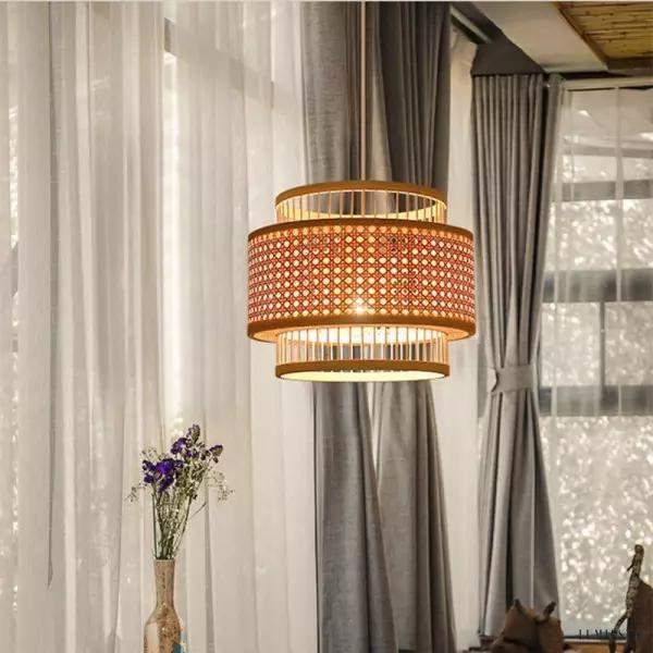 Lampa wisząca Zen Wabi-sabi w stylu azjatyckim