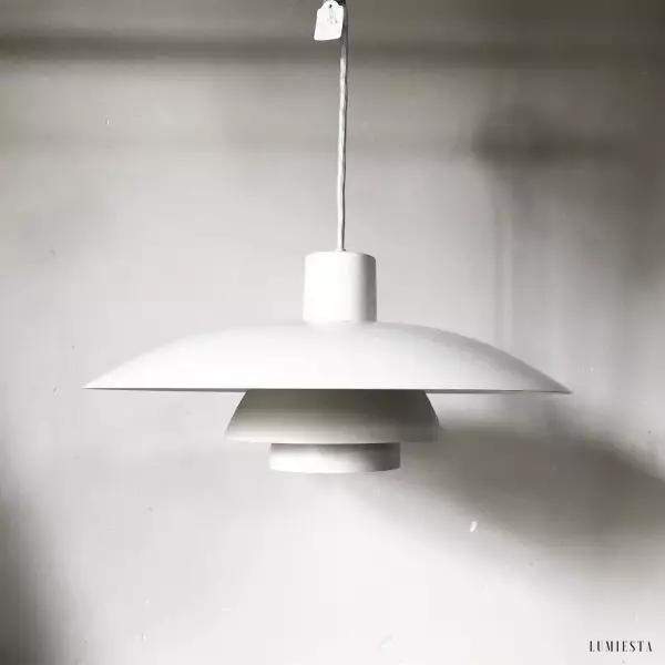 Trójwarstwowa lampa wisząca z aluminiowymi kloszami 40 cm