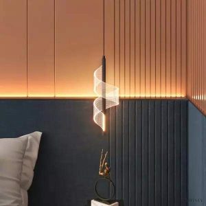 Rilia - Nowoczesna Spiralna Lampa Wisząca