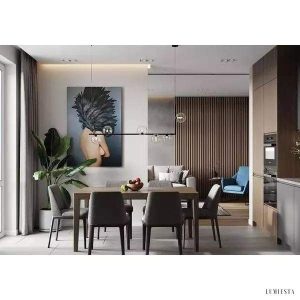 Lampa wisząca Wera w nowoczesnym stylu geometrycznym