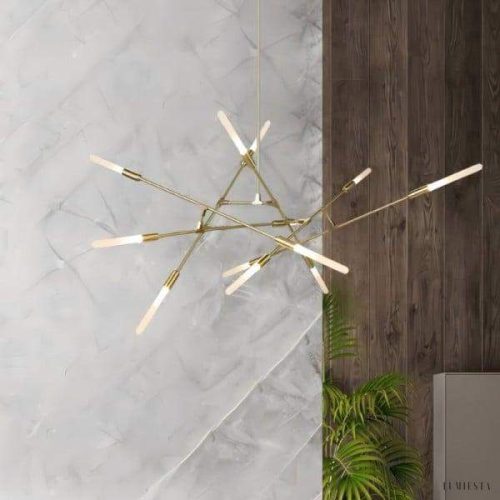 Lampa wisząca Dori w nowoczesnym stylu z modulowanym designem