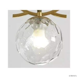 Lampa sufitowa Nordic z trzema kulami w stylu skandynawskim