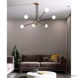 Lampa wisząca SI w stylu nowoczesnym z ręcznie dmuchanym szkłem