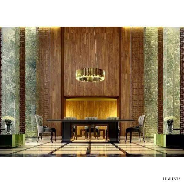 Lampa sufitowa Facet metalowa z efektem LED  styl nowoczesny