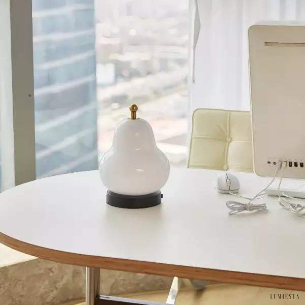 Lampa dotykowa w kształcie gruszki z regulacją światła