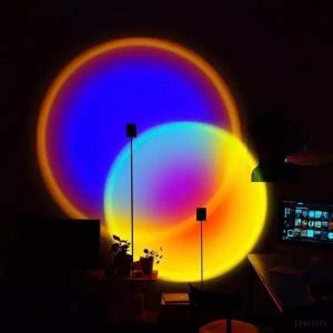 Lampa LED Sunset Stylowa lampa dla romantycznego wnętrza