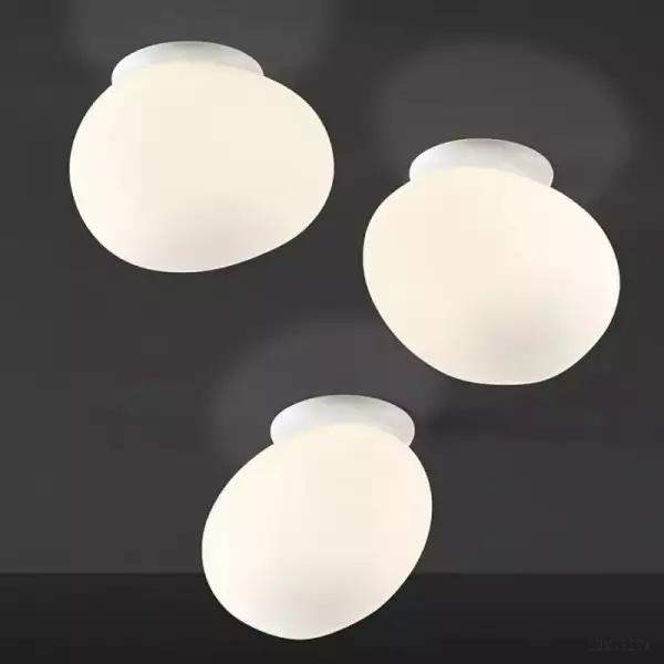 Lampa ścienna Ofisi nowoczesna z białym kloszem