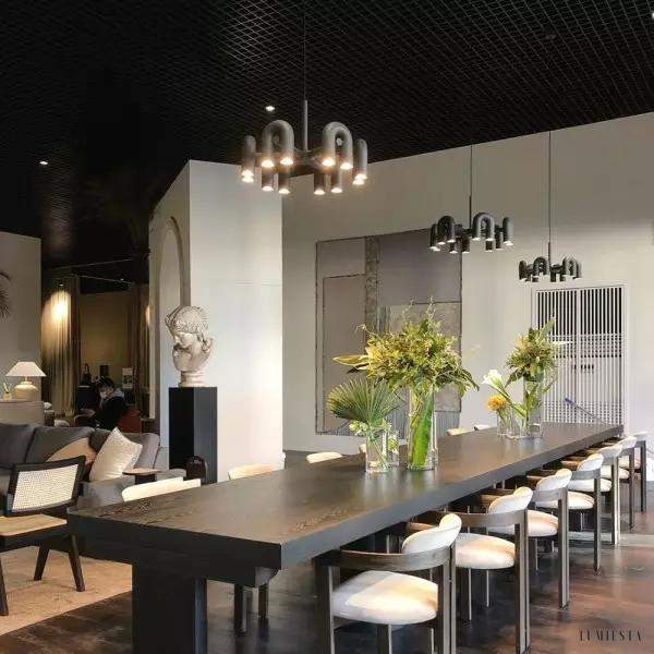 Lampa wisząca Carnival w nowoczesnym stylu U kształtnym