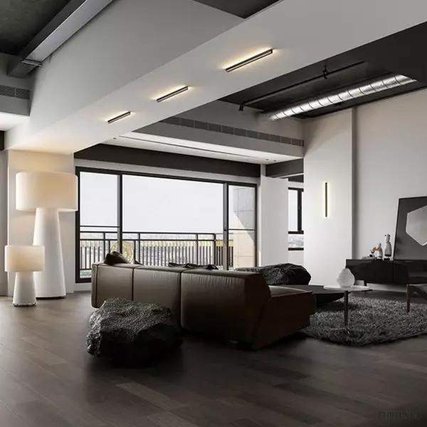 Lampa ścienna LED w prostej minimalistycznej formie