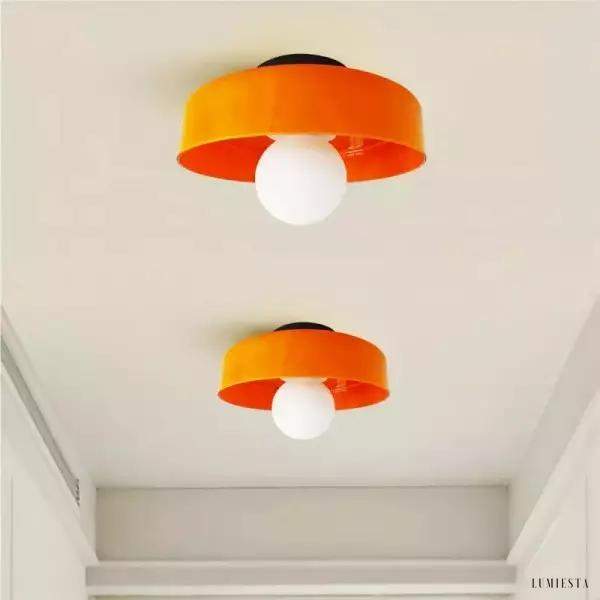 Lampa sufitowa Morandi w stylu skandynawskim z kloszem orb
