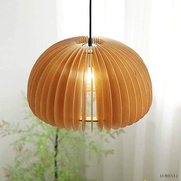image_8-63.jpg Drewniana Lampa Wisząca Dynia w Stylu Rustykalnym Elegancji