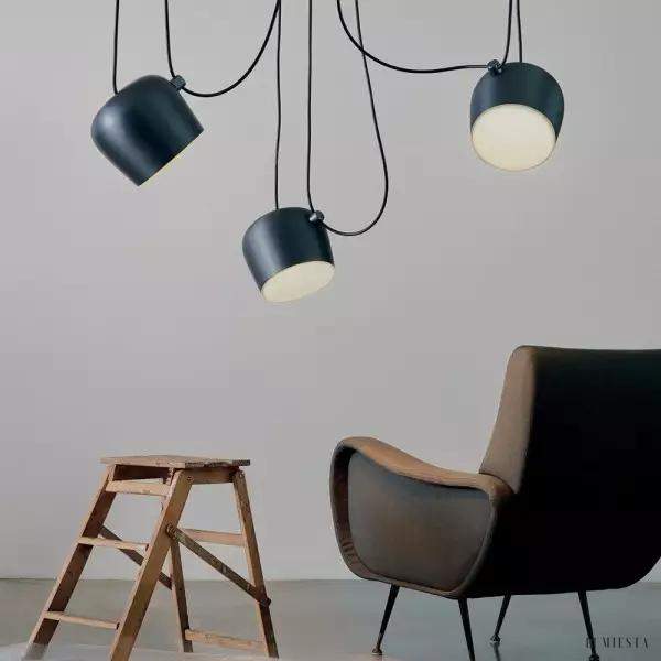 Lampa Wisząca Tema Nowoczesny Design z Regulowanym Światłem