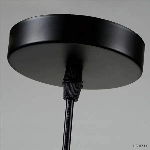 Lampa wisząca ze szkła z miniaturowymi zwierzętami