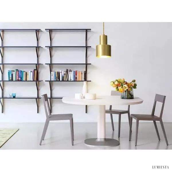 Mosiężna lampa wisząca stylowa elegancja do wnętrza